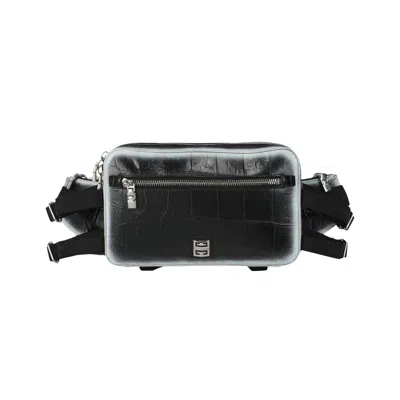 Pre-owned Givenchy Embossed Leather Chest Bag 'black/white' | Men's Size Onesize