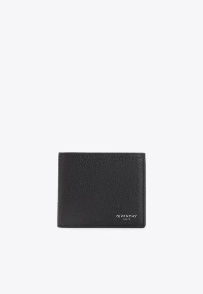 Givenchy Embossed Logo Bi-fold Wallet In Black