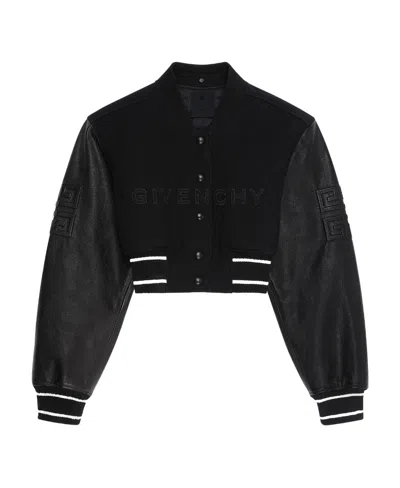 GIVENCHY GIVENCHY 4G CROPPED BOMBER JACKET