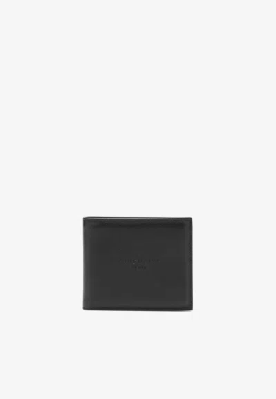 Givenchy Embossed Logo Leather Wallet In Black