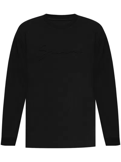 GIVENCHY EMBOSSED-LOGO T-SHIRT
