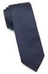 Givenchy Embroidered 4g Silk Tie In Blue