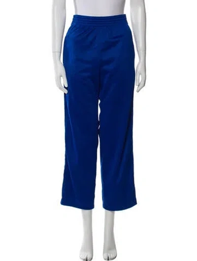 Pre-owned Givenchy Embroidered Accent Sweatpants In Blue