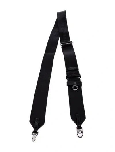 Pre-owned Givenchy Embroidered Bag Strap In Black