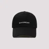 Givenchy Round Visor Cap With Embroidered Logo In Black