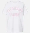 Givenchy Logo-embroidered Boxy-fit T-shirt In White