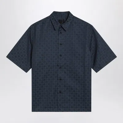 Givenchy Embroidered Denim Shirt