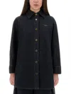 Givenchy Collared Neck Structured Long Sleeves Top In Multi