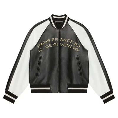 Pre-owned Givenchy Embroidered Jacket 'black/white' | Men's Size 54
