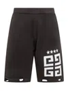 GIVENCHY GIVENCHY EMBROIDERED KNIT SHORTS