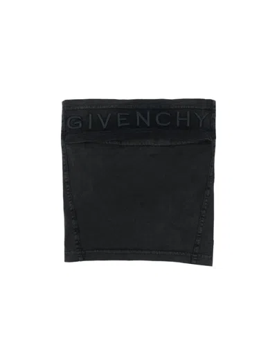 Givenchy Embroidered-logo Cotton Balaclava In Black