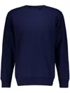 Givenchy Embroidered-logo Cotton Sweatshirt In Blue