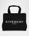 Givenchy Embroidered Logo-print Diaper Bag In Black