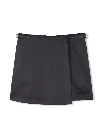 GIVENCHY EMBROIDERED-LOGO SHORTS