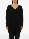 Givenchy Embroidered Strass-embellished Sweater In Black