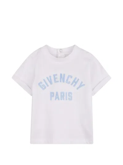 Givenchy Babies' Embroidered T-shirt In White