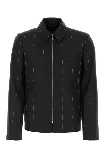 GIVENCHY GIVENCHY EMBROIDERED TWILL BLAZER