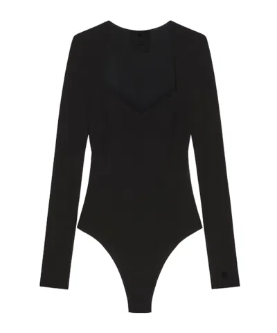 Givenchy Embroidery Logo Jumpsuit In Black