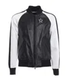 Givenchy Embroidery Star Pilot Jacket In Black