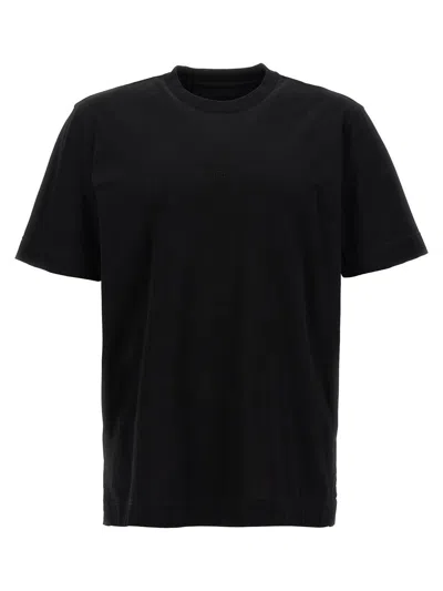 Givenchy Embroidery T-shirt In Black