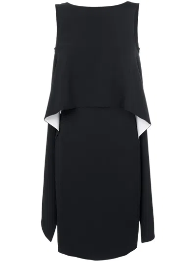 Givenchy Empire Line Fitted Dress In Black