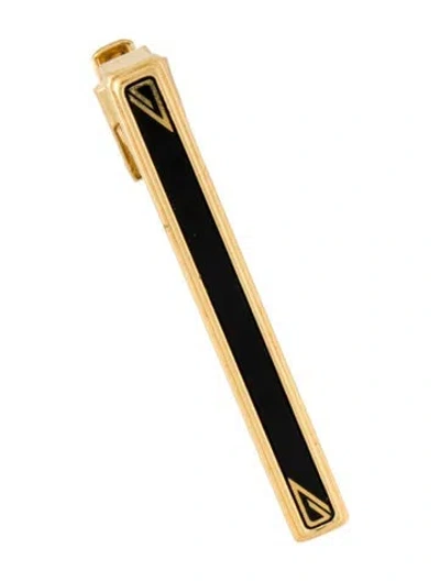 Pre-owned Givenchy Enamel 4g Tie Clip In Multi