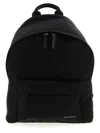 Givenchy Black Backpack With Adjustable Shoulder Straps And Logo On Front In Tech Fabric Man In Black