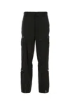 Givenchy Cargo Style Stretch Poplin Pant In Black