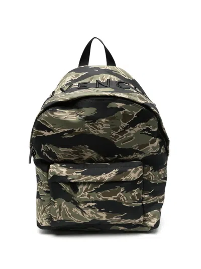 Givenchy Essential Logo Camo Backpack