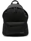 Givenchy Black Backpack With Adjustable Shoulder Straps And Logo On Front In Tech Fabric Man In Black