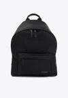 Givenchy Rounded Silhouette Backpack With Subtle Logo Detail In Black