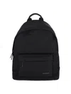 Givenchy Black Backpack With Adjustable Shoulder Straps And Logo On Front In Tech Fabric Man In Black