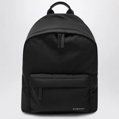GIVENCHY ESSENTIAL U BACKPACK IN BLACK NYLON
