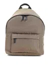 Givenchy Canvas And Leather Backpack With Logo Detail In Sand