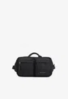 Givenchy Multi-pocket Top-handle Belt Bag In Black