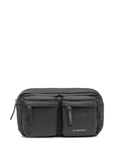Givenchy Essential U Belt Bag In Nylon In Black