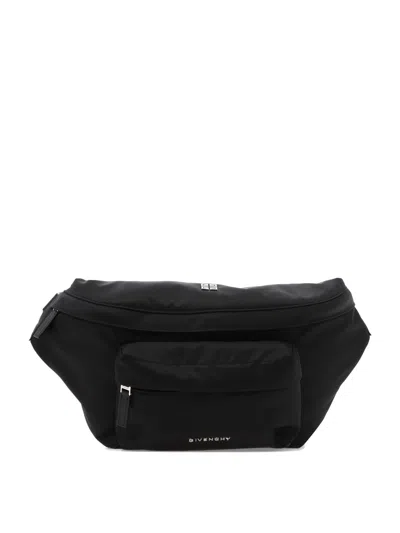 Givenchy "essential U" Belt Handbag In Black