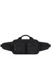 Givenchy Nylon Belt Bag With Logo In Black