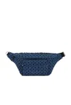 Givenchy Essential U Bumbag In Denim Monogram 72 In Dark Blue