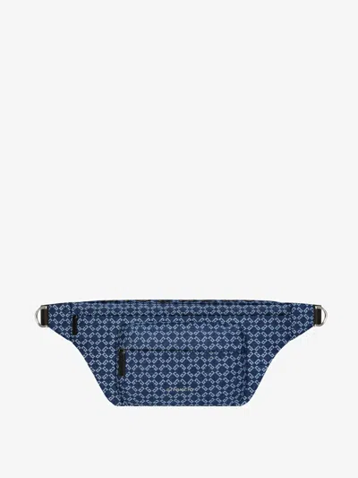 Givenchy Essential U Bumbag In Denim Monogram 72 In Multicolor