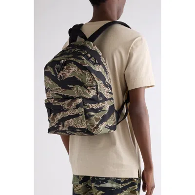 Givenchy Essential U Camo Print Backpack In Green Multi Colored
