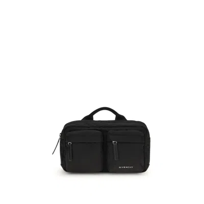 Givenchy Essential U Fanny Pack In Black