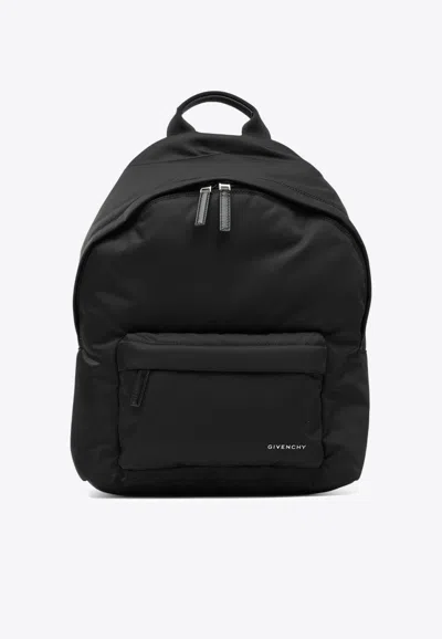 Givenchy Essential U Logo Backpack In Black