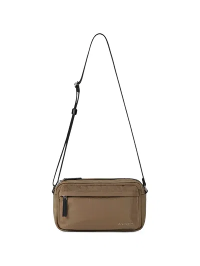 Givenchy Essential U Messenger Bag In Burgundy
