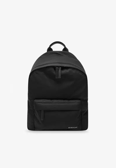 Givenchy Essential U Nylon Backpack In Black