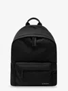 Givenchy Black Backpack With Adjustable Shoulder Straps And Logo On Front In Tech Fabric Man In Black