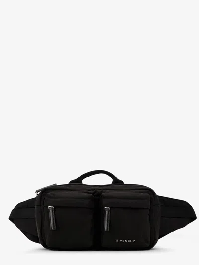 Givenchy Essential U Nylon Belt Bag In Black