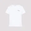 Givenchy White Crew Neck T-shirt With Logo On Front And Back In Cotton Woman In Multi