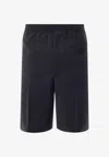 Givenchy Man Bermuda Shorts Man Black Bermuda Shorts In Black