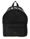 Givenchy Embroidered-logo Backpack In Black